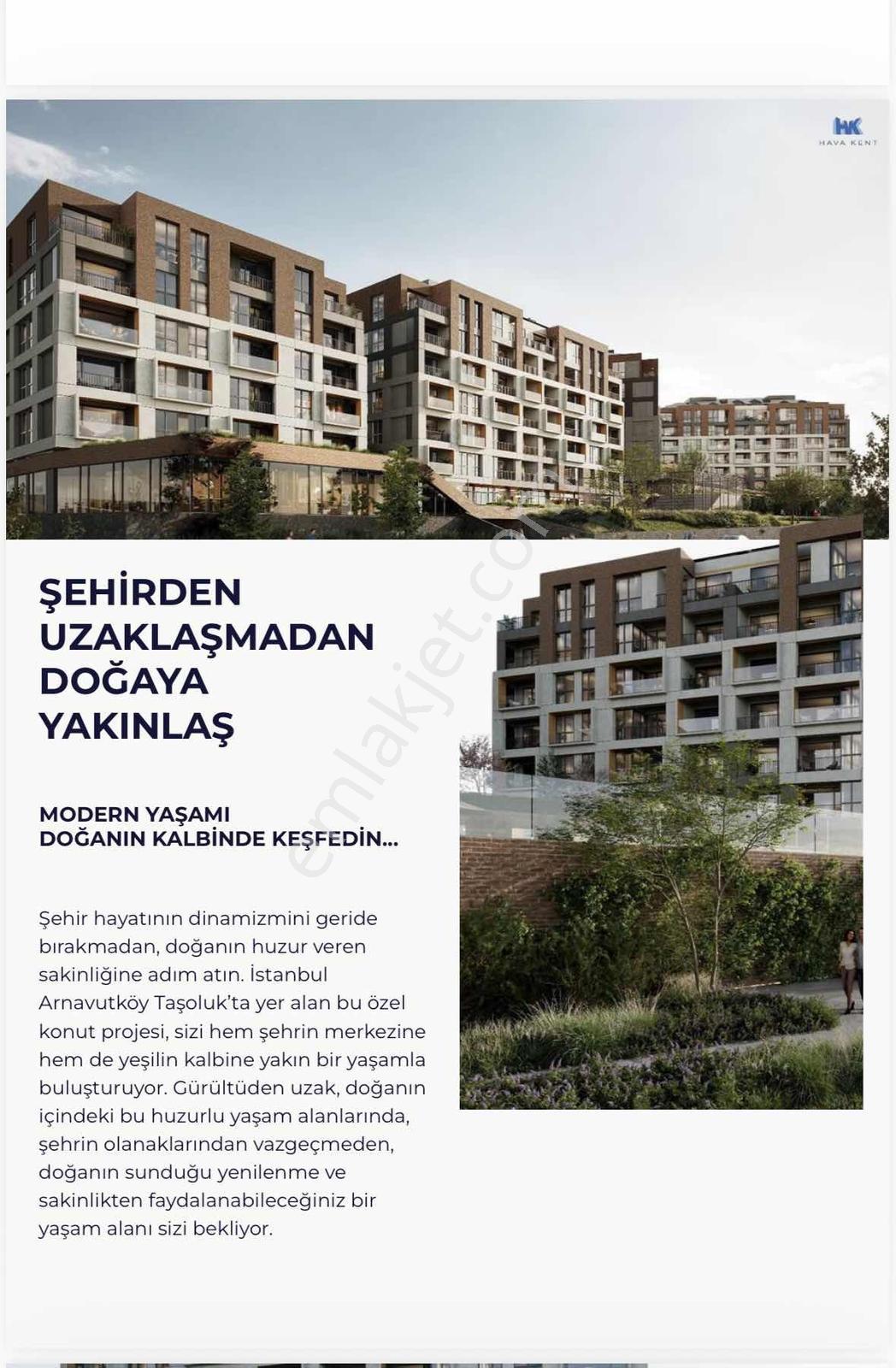 Arnavutköy Taşoluk Havakent Projesinde Satılık 2+1 Daire - Görsel 20