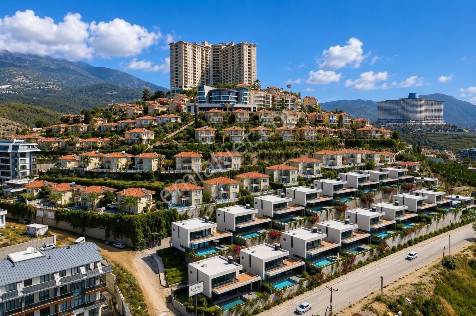Alanya'da Müstakil 3+1 Villa, Full Deniz Manzaralı Özel Bahçeli - Görsel 29