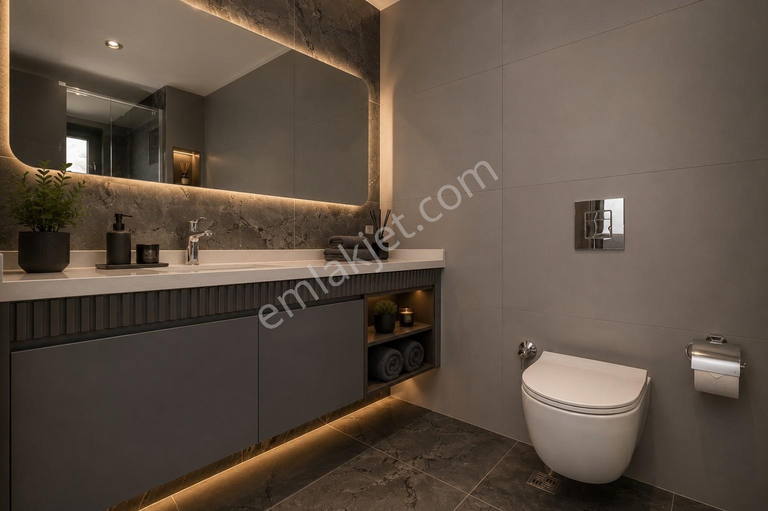 Alanya'da Müstakil 3+1 Villa, Full Deniz Manzaralı Özel Bahçeli - Görsel 18