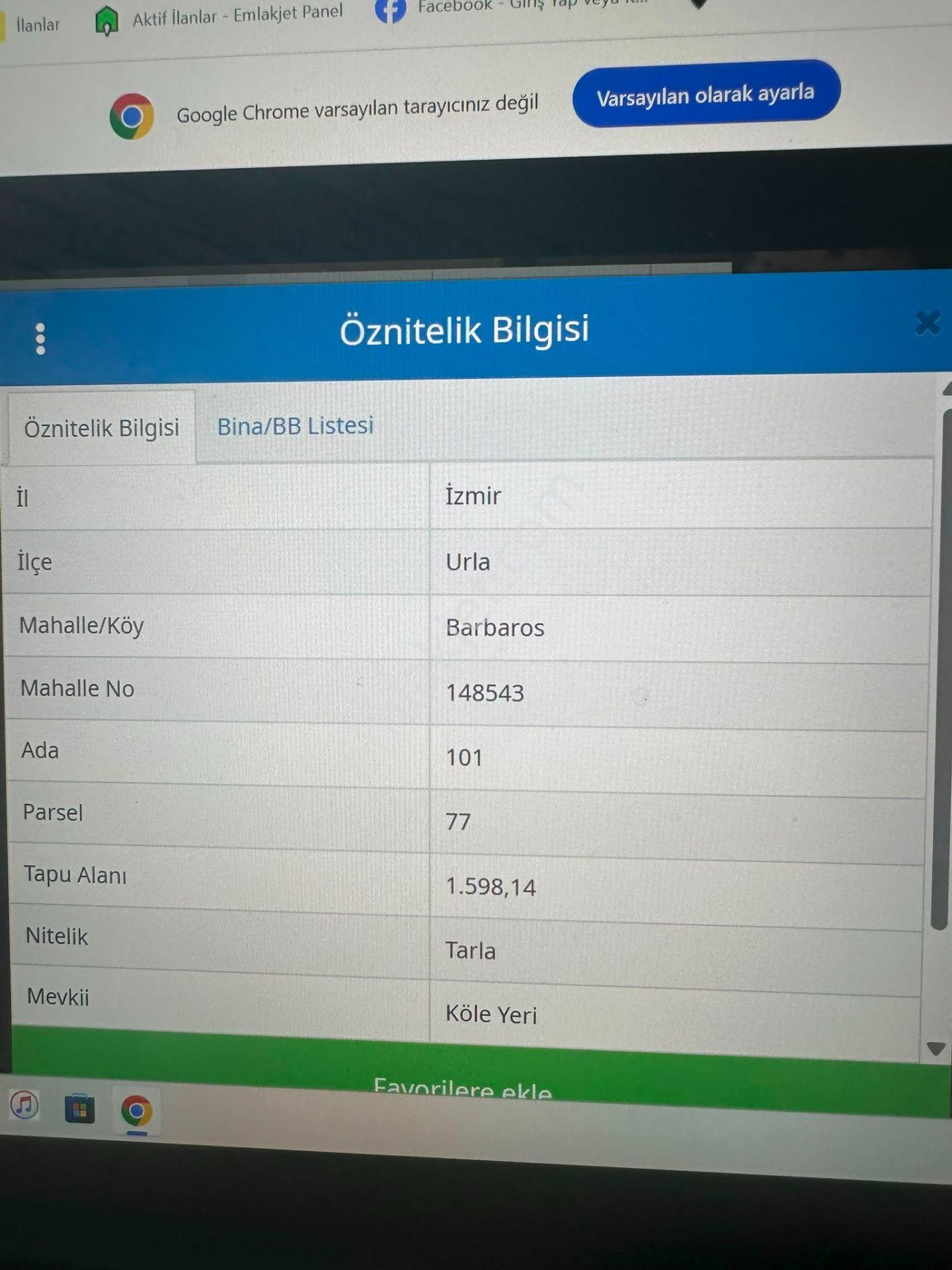 A24 Site Emlak ;urla Barbaros Köyü Yola Cepheli 4132 M2 Tarla - Görsel 5