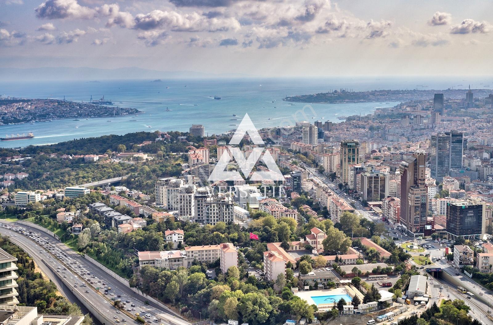 Çiftçi Towers'da Güncel A+b Boğaz Manzaralı Satılık 5+1 Daire