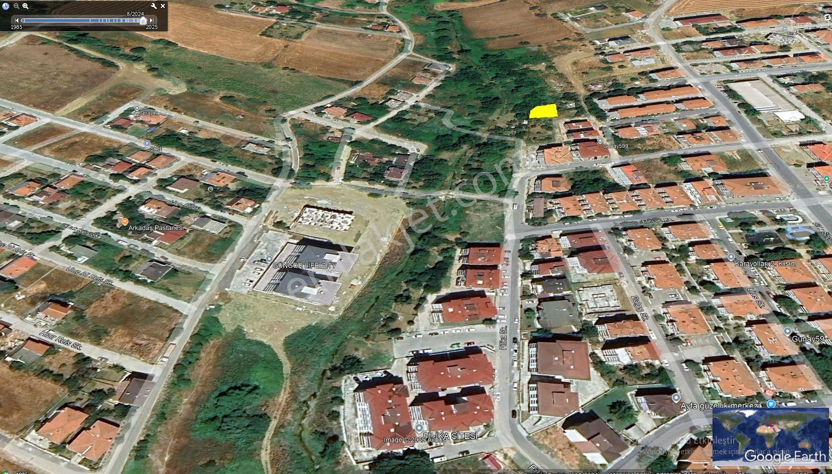 Tekirdağ Altınova Mahallesinde 5 Kat İmarlı Fırsat-kelepir İhtiyaçtan Acil Köşe Arsa - Görsel 10