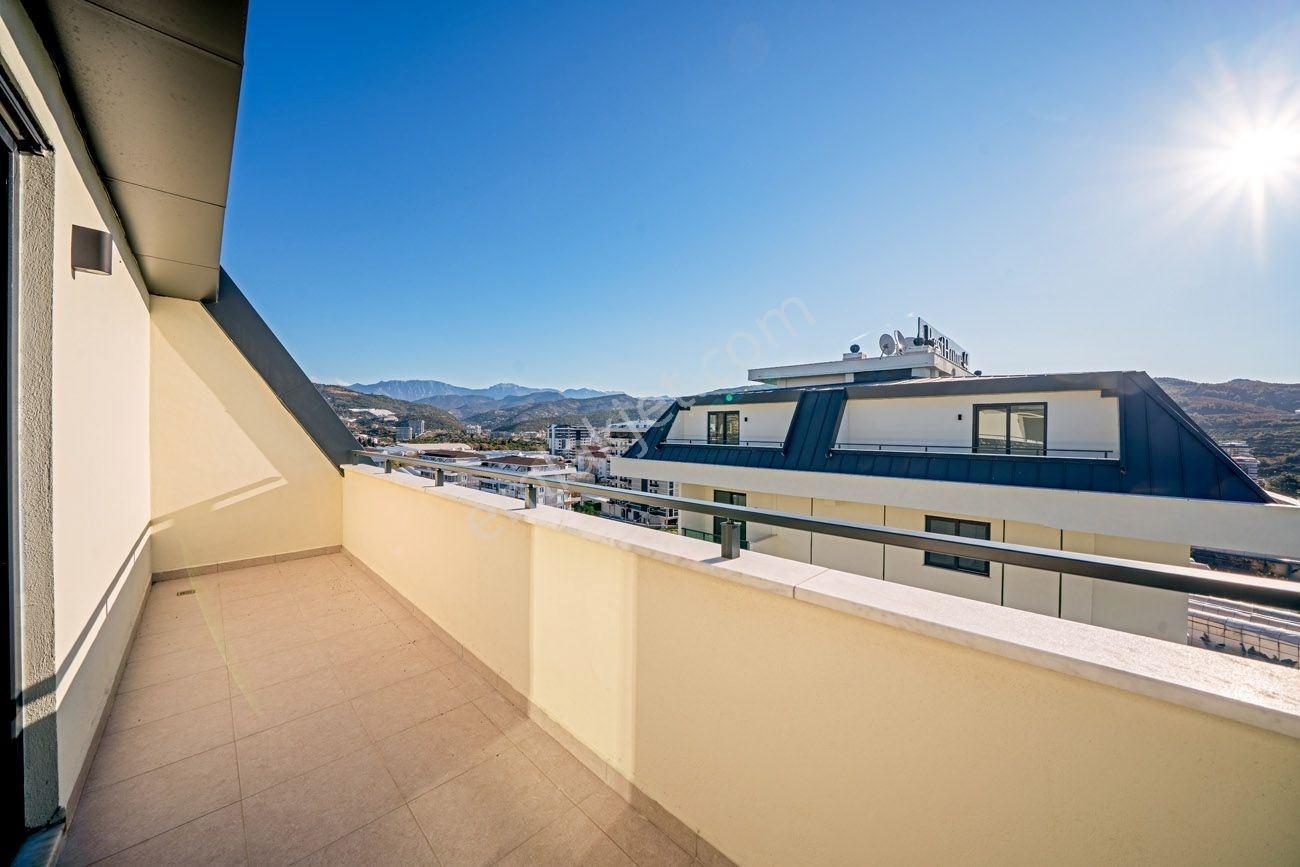 Alanya Demirtaş’ta Lüks Kompleks İçinde Deniz Manzaralı Muhteşem 2+1 Satılık Penthouse - Görsel 23