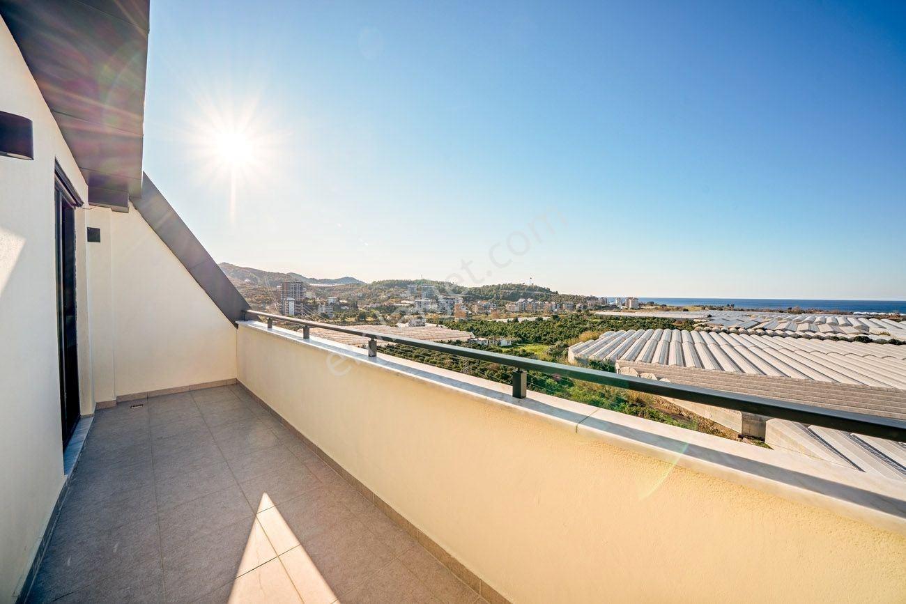 Alanya Demirtaş’ta Lüks Kompleks İçinde Deniz Manzaralı Muhteşem 2+1 Satılık Penthouse - Görsel 26