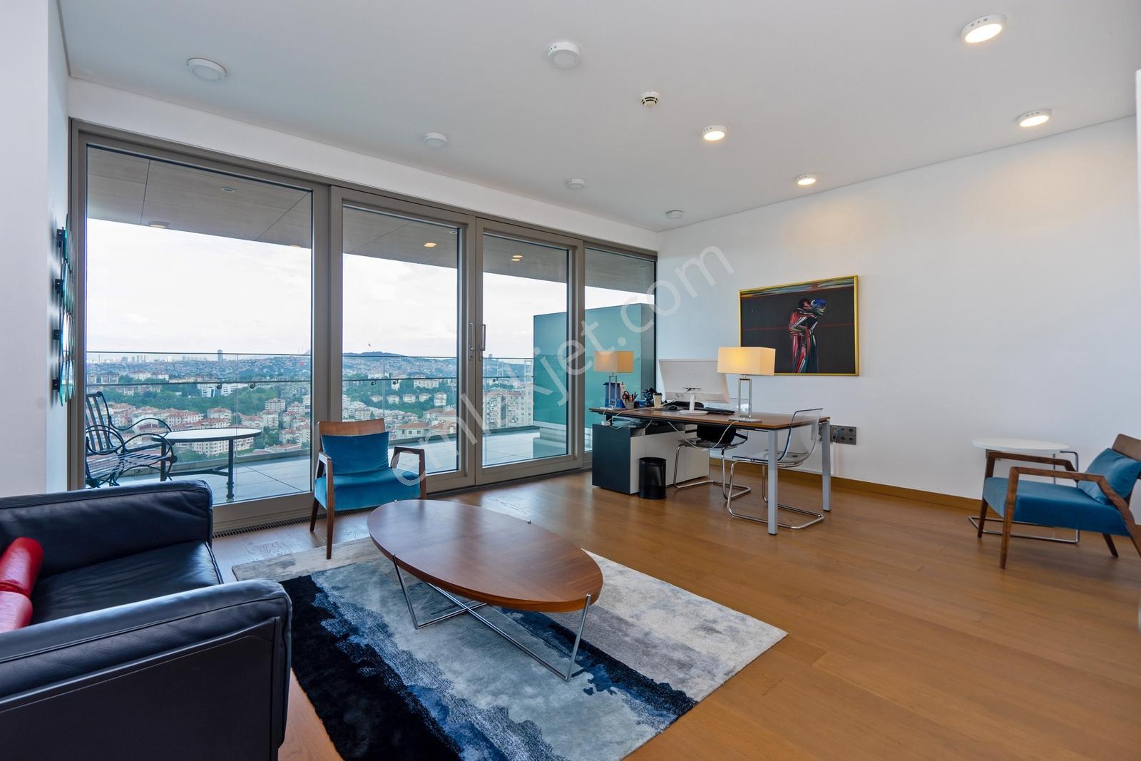 Zorlu Center Teras Evler Satılık Denız Manzaralı 210m2 Ofıs - Görsel 14