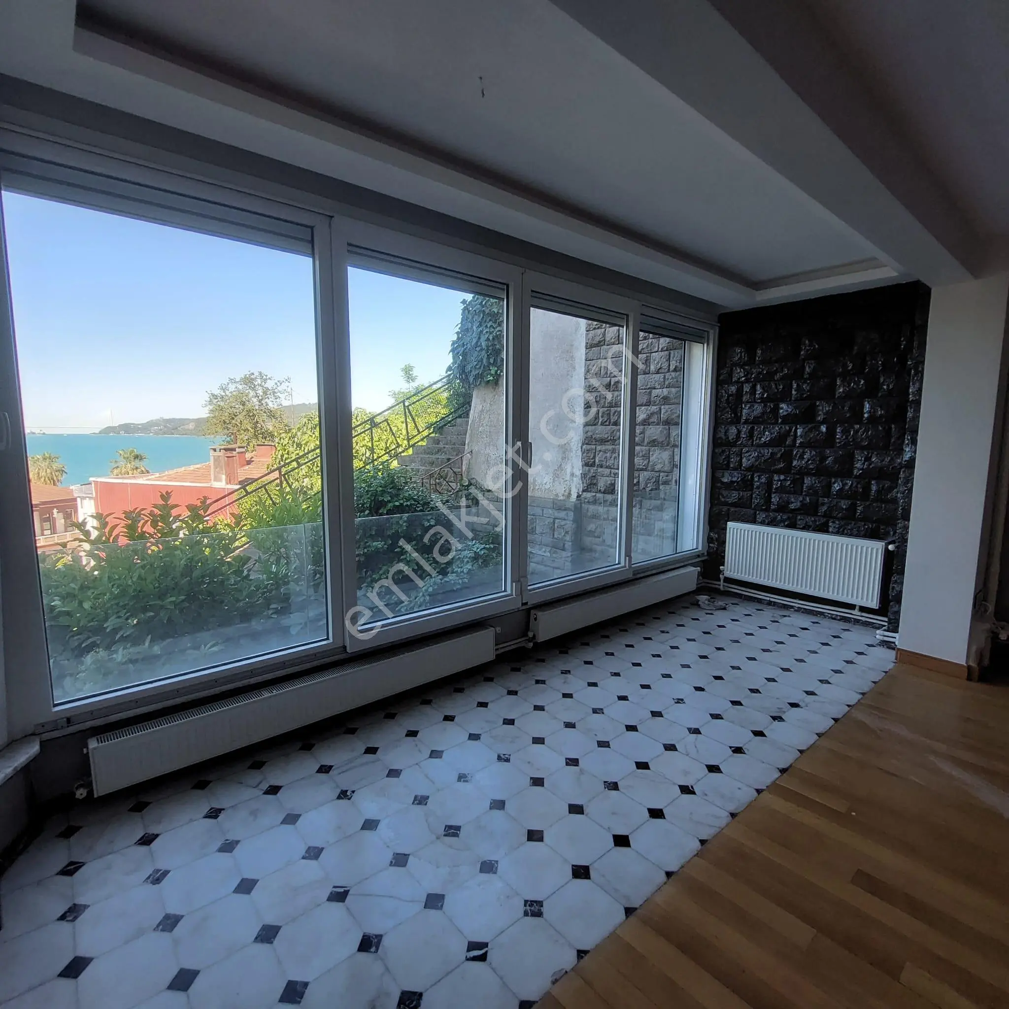 Kireçburnunda Deniz Manzaralı Bahçeli 3+1 Elit Bölgede Kiralık Bakımlı Daire - Görsel 4