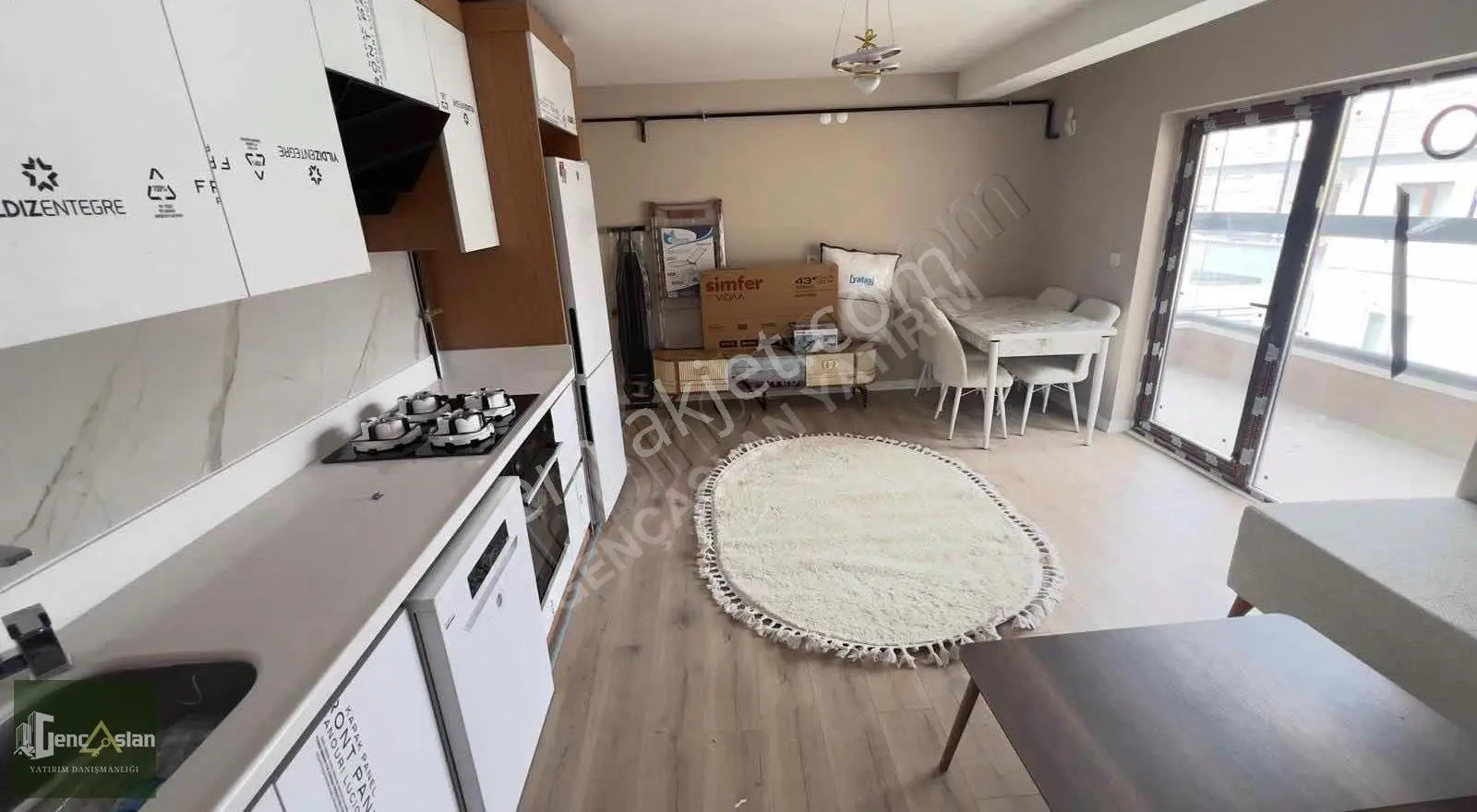 ▄gençaslan▄ Natoyolu Caddesi'ne 1 Bina 1+1 Sıfır Eşyalı Kiralık - Görsel 9