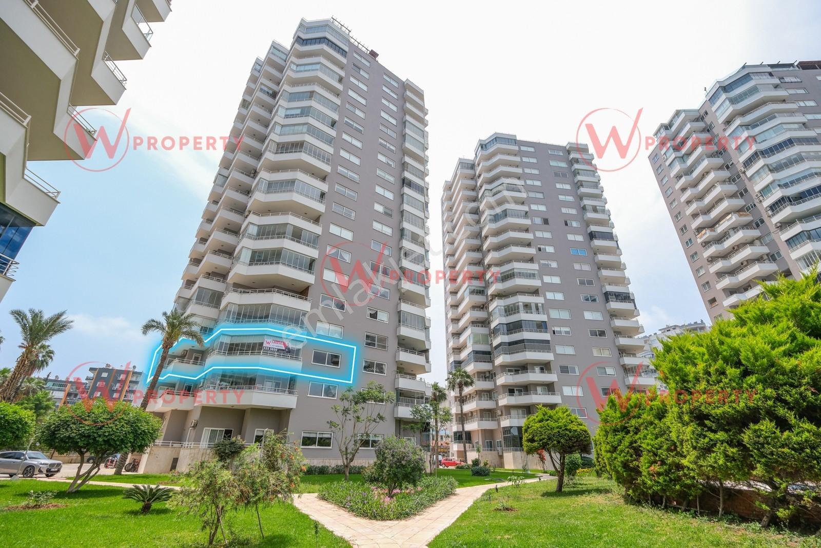 W Property'den Alden Sitesinde Deniz Manzaralı 3+1 Kiralık Daire