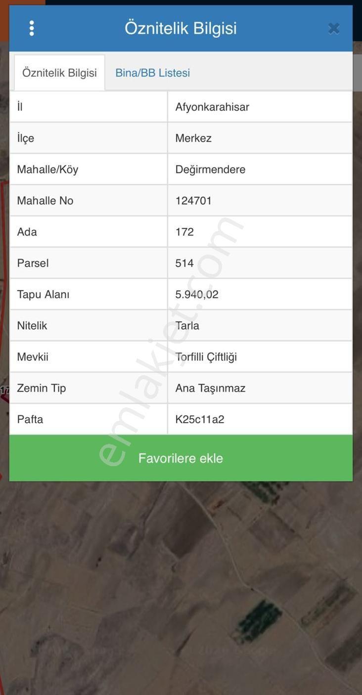 Değirmendere Köyü Satılık Tarla - Görsel 3