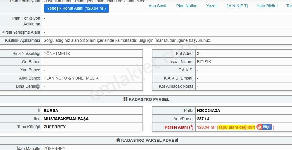 Öztarlacıdan Kısa Süreli Fırsat Müstakil Bina Bahçeli Takaslı - Görsel 14
