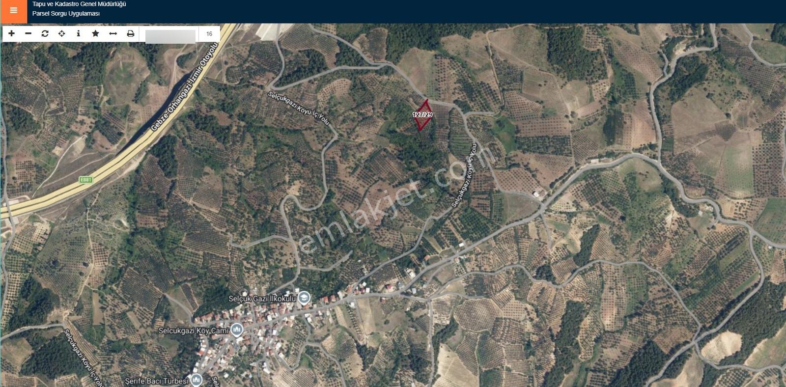 Kadastro Yoluna Cepheli, 2.722 M² Satılık - Görsel 8