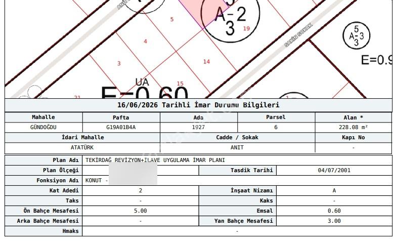 Atatürk Mahallesi'nde Ayça'dan Yatırım Fırsatı Satılık Arsa - Görsel 3