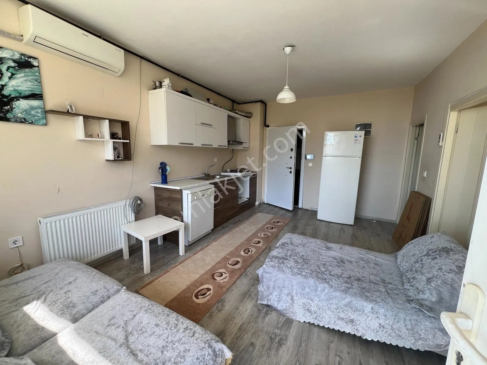Çiğli Efe Cıty'de Muhteşem Manzaralı 1+1 Eşyalı Kiralık Daire - Görsel 16