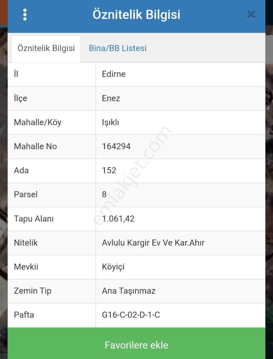 Edirne Enez Işıklı Köyü’nde Altyapısı Hazır, Ruhsatlı Müstakil Yaşam Fırsatı! - Görsel 2