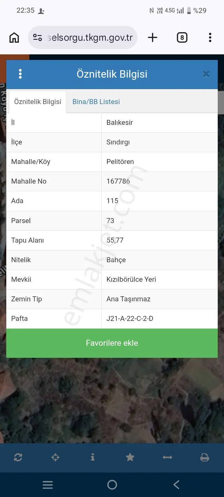 Sindirgida Köy İçinde Satilik Arsa - Görsel 3