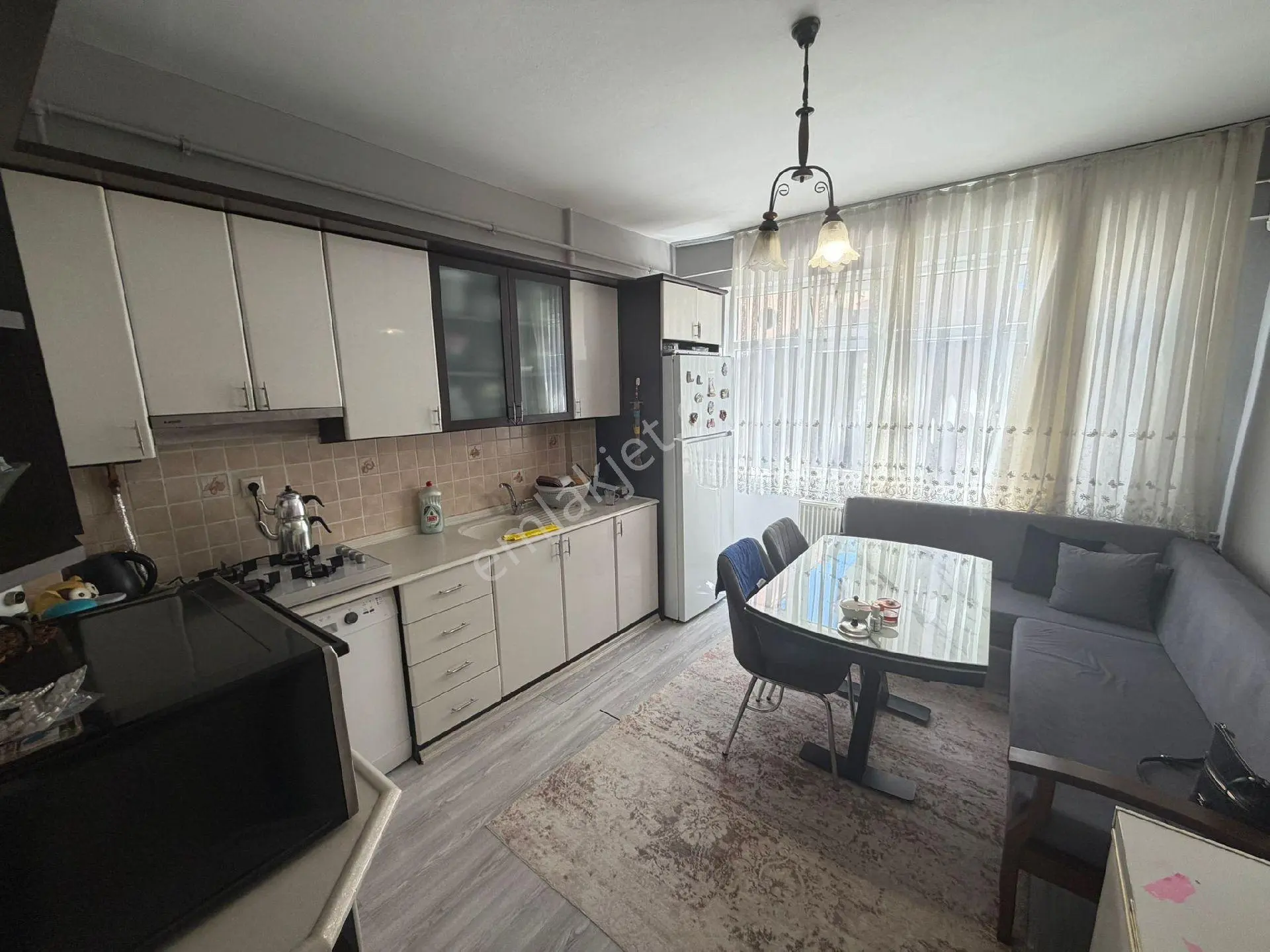 Evim-nur'dan Karşıyaka Mh 2+1 90m2 İçi Yapılı 2 Balkonlu
