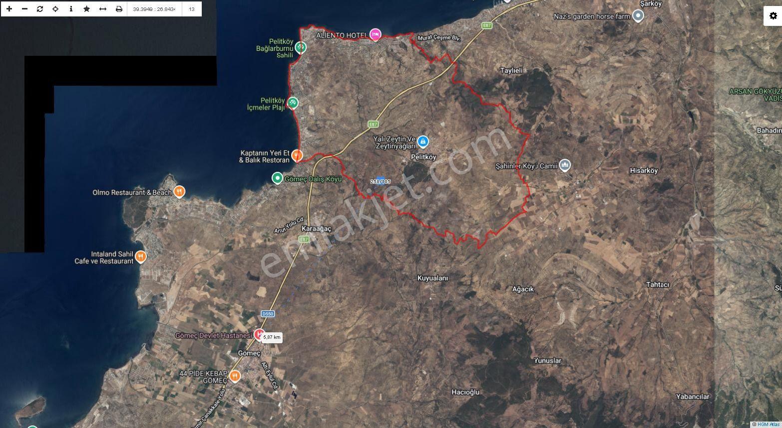 ꧁yetkili Ay Emlaktan꧂burhaniye Pelitköy'de Kaçırılmayacak Fırsat Zeytinlik - Görsel 5