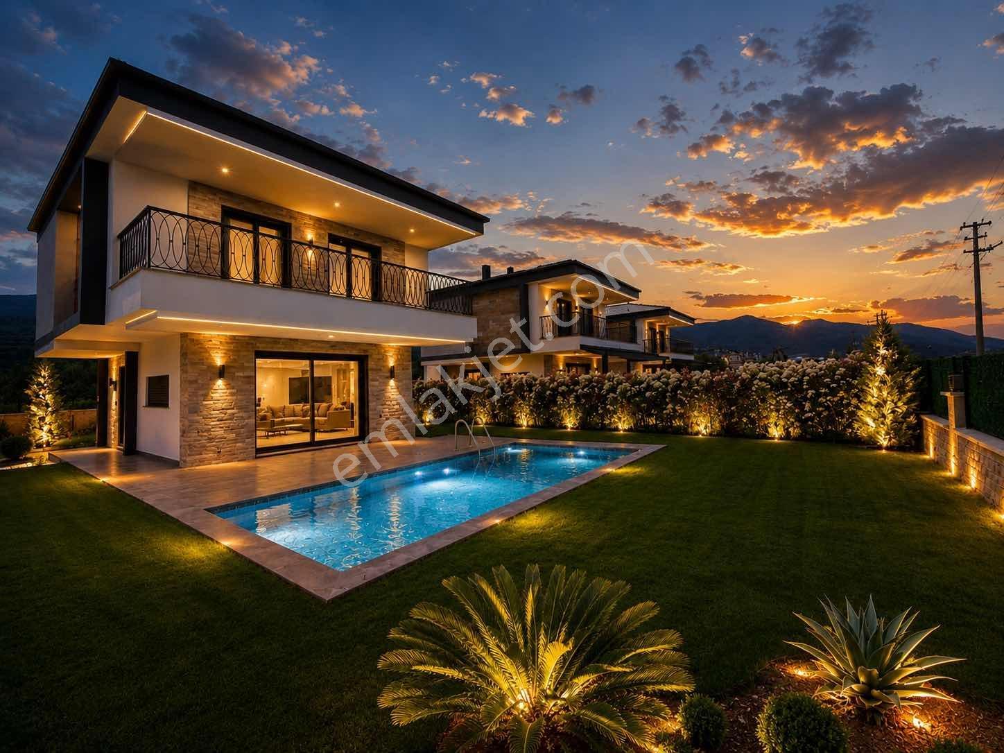 Kuşadası Davutlar'da Özel Havuzlu Müstakil 4+1 Ultra Lüks Villa - Görsel 20