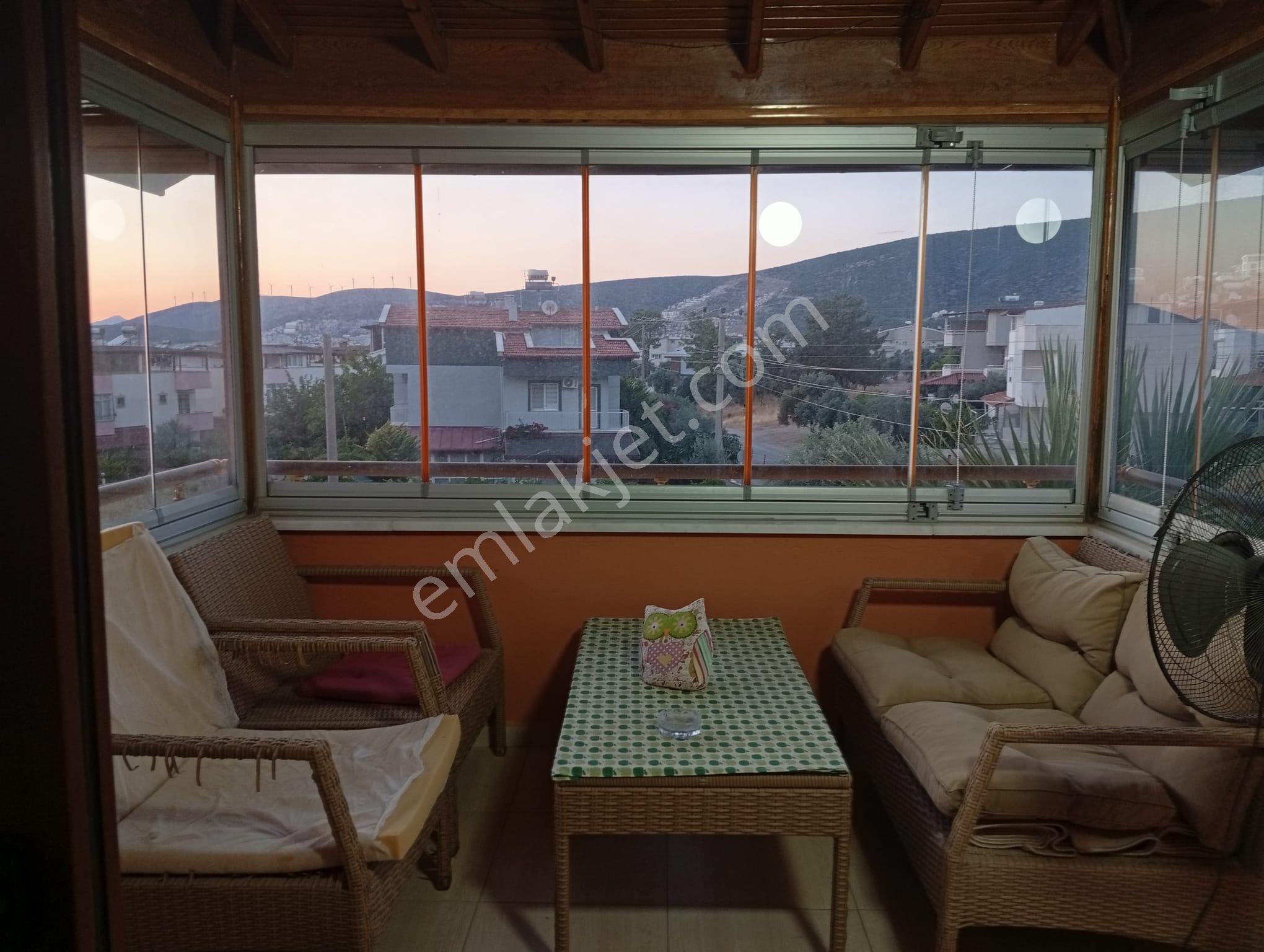 Aydın Didim Akbük'te Günlük Kiralık Merkezi Konumda Denize 600 Metre Eşyalı Bahçeli Yazlık - Görsel 14