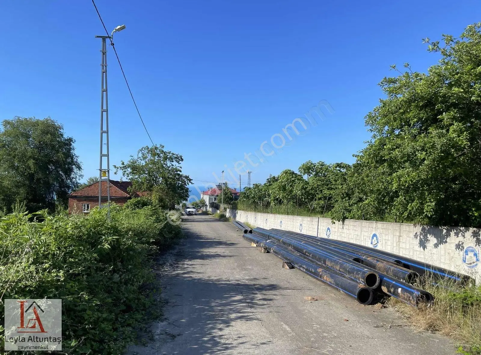 Akyazıda Deniz Manzaralı Satılık Arsa - Görsel 2