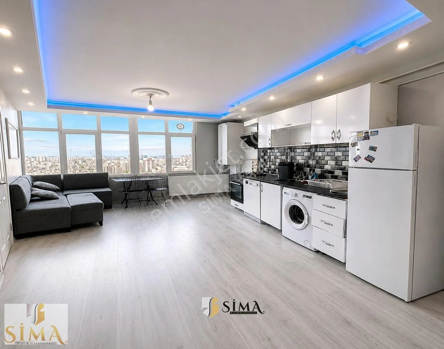 Site İçinde Satılık 1+1 Eşyalı Tadilatlı Ultra Lüx Yatırımlık - Görsel 4