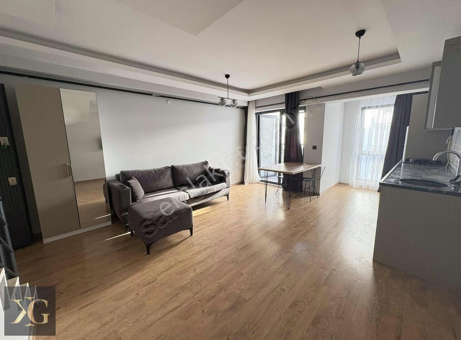 Pruva'dan Sıfır Binada 1+1 Dubleks Eşyalı Kiralık Daire - Görsel 14