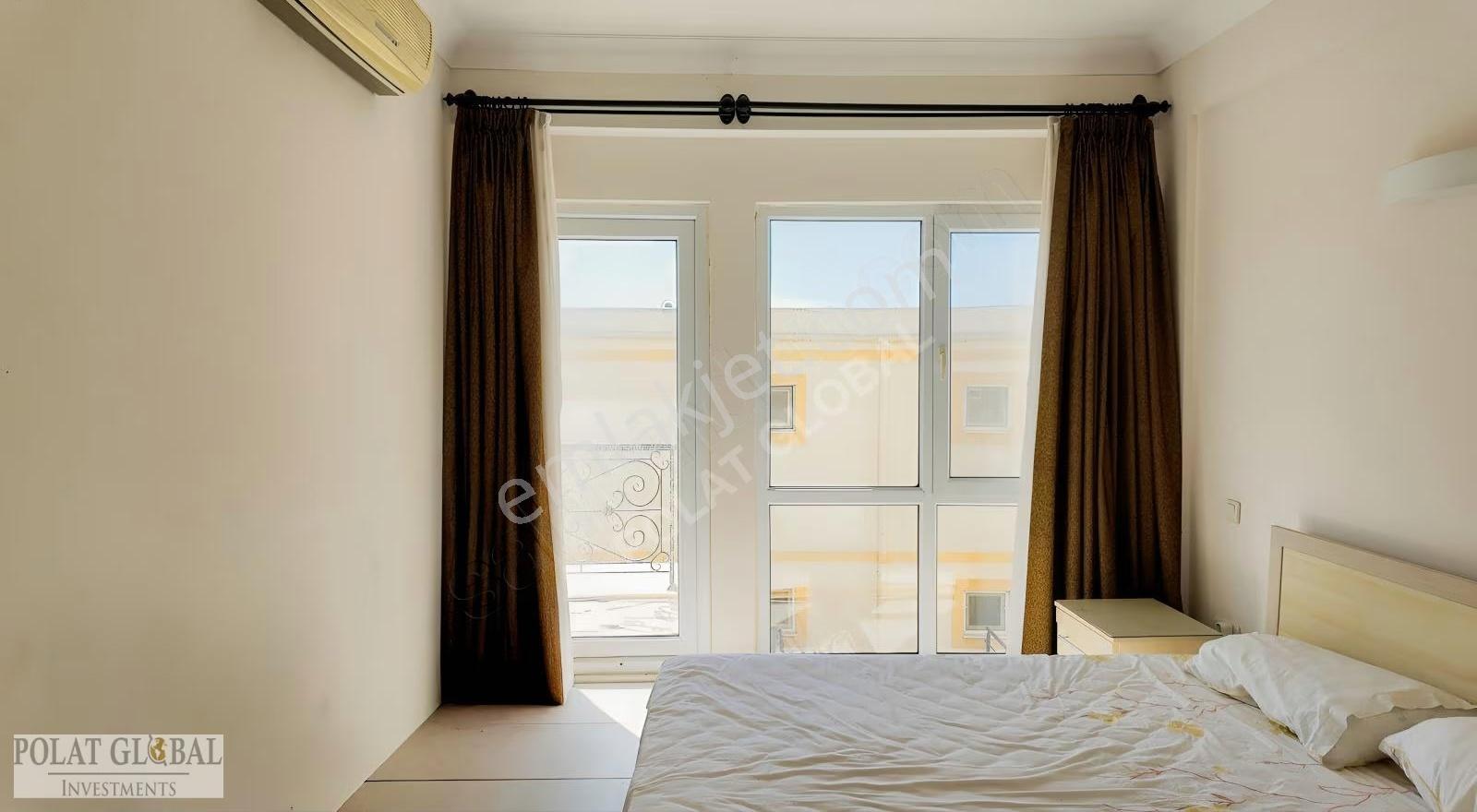 Güllük Havuzlu Site İçerisinde Deniz Manzaralı 2+1 Eşyalı Daire - Görsel 12