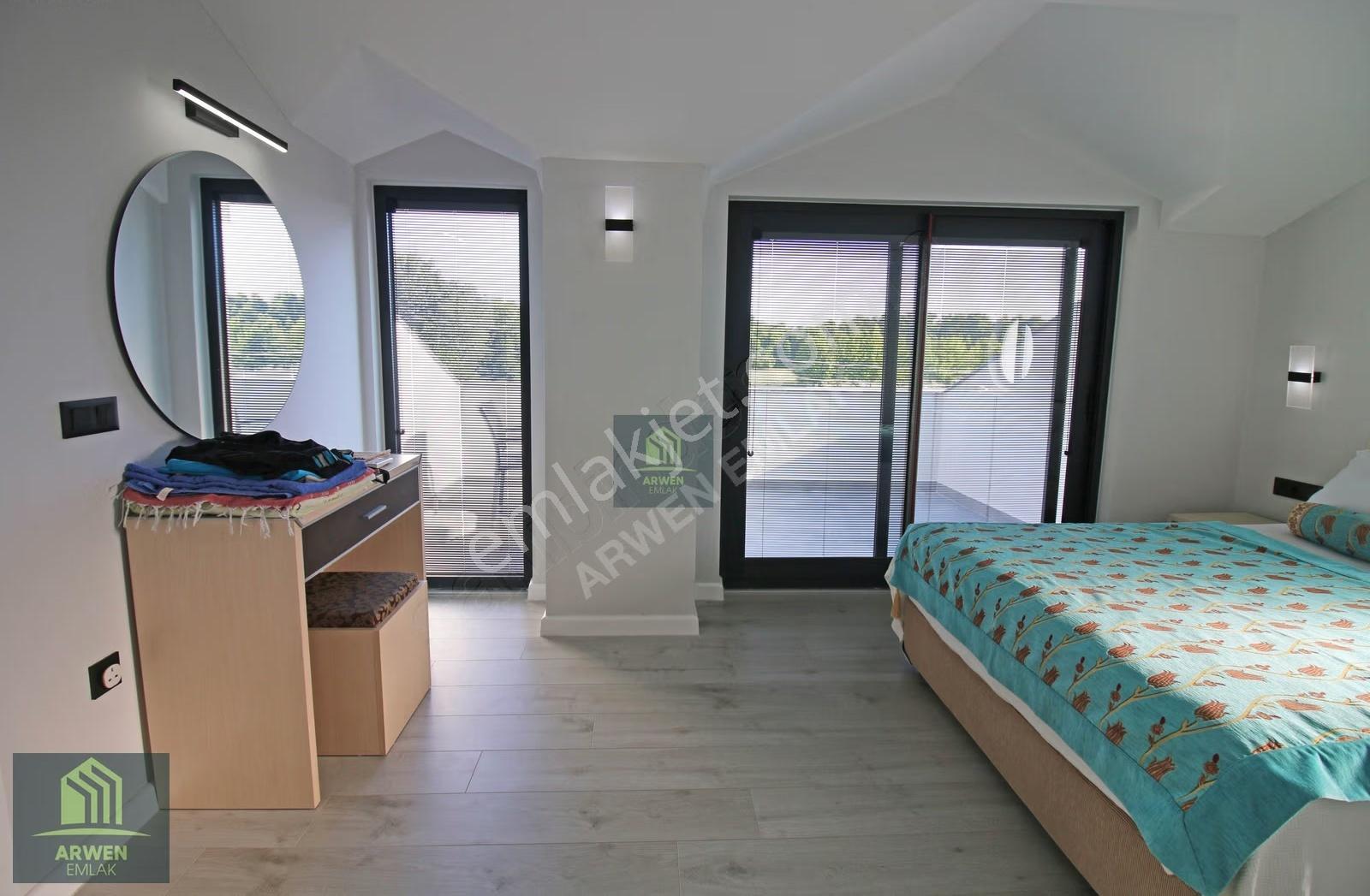 Arwen Emlak 3+1 Özel Havuzlu Triplex Müstakil Villa Kiralık!! - Görsel 9