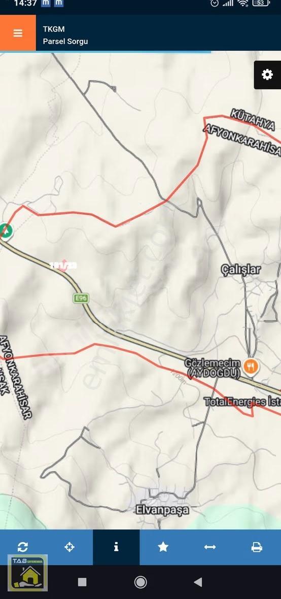 Afyon/sinanpaşa/çalışlar Köyü 75 Metre Yola Cepheli 6700m2 - Görsel 4