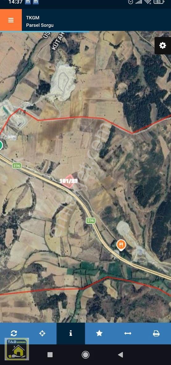 Afyon/sinanpaşa/çalışlar Köyü 75 Metre Yola Cepheli 6700m2 - Görsel 3