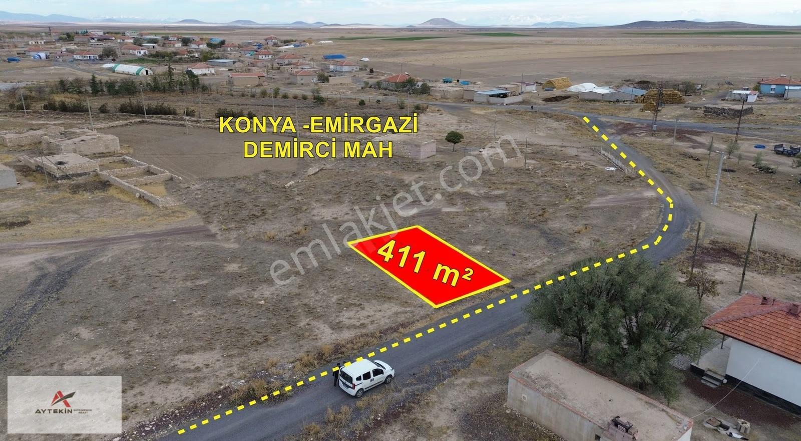 Emirgazi Demirci Mahallesi'nde 411 M² Müstakil Tapulu Arsa - Görsel 3