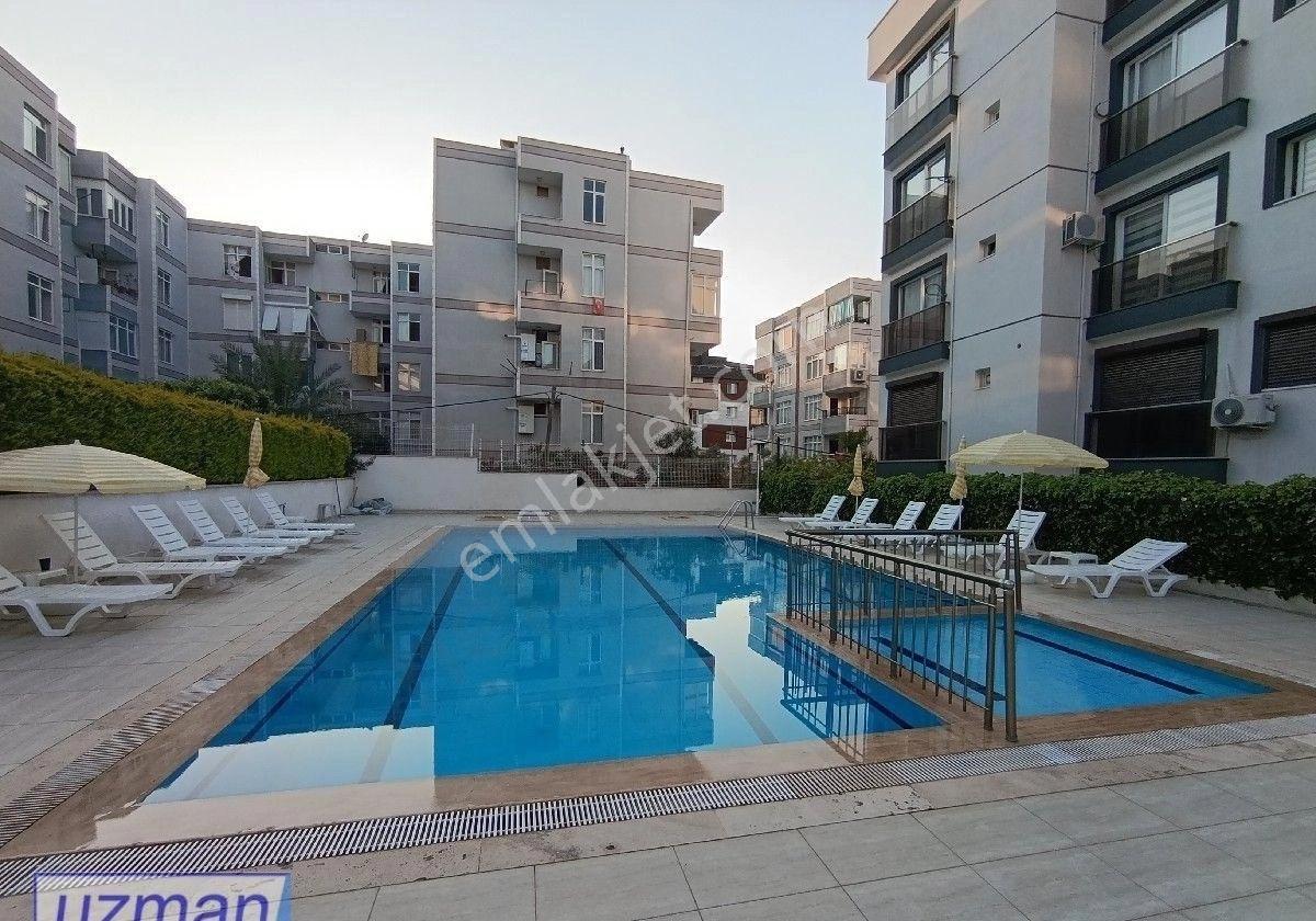 Kuşadası Değirmendere'de Havuzlu Site İçerisinde Merkezi Lokasyon'da 1+1 Kiralık Daire - Görsel 14