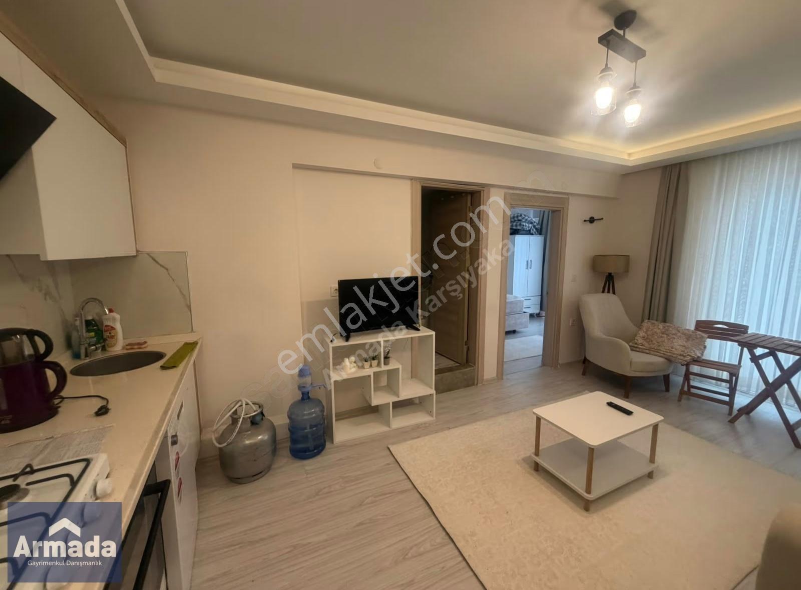 Seyrek 85. Yıl Cumhuriyet Mahallesinde Eşyalı 1+1 Kiralık Daire - Görsel 10