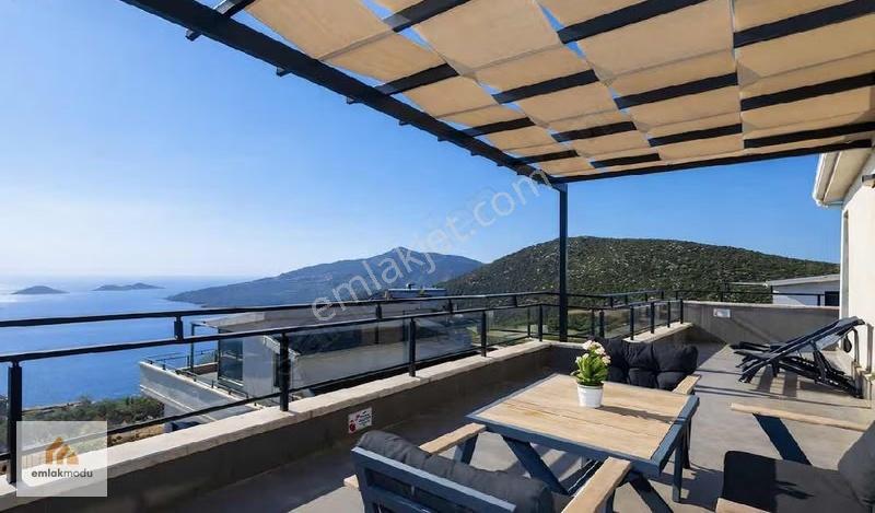 Kalkanın Zirvesinde! Full Deniz Manzarası, Ultra Lüks Villa - Görsel 26