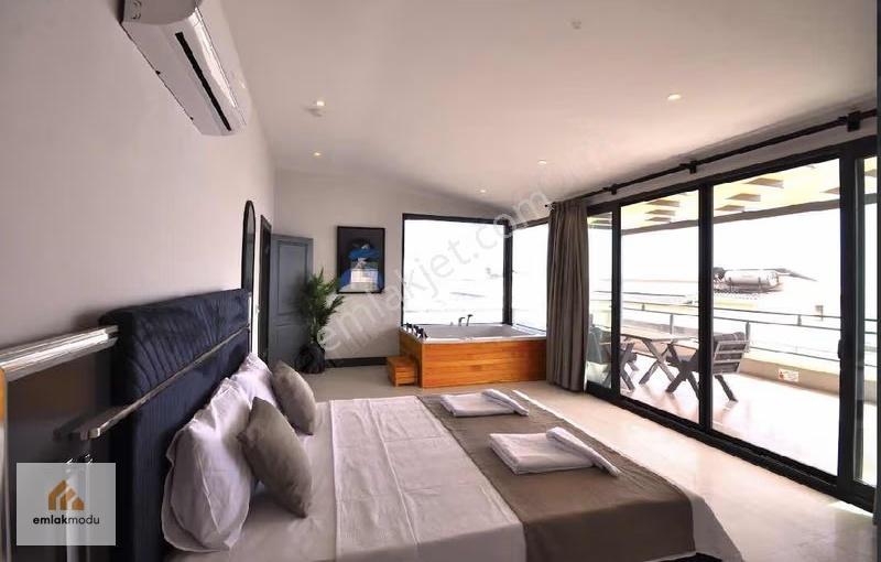 Kalkanın Zirvesinde! Full Deniz Manzarası, Ultra Lüks Villa - Görsel 13