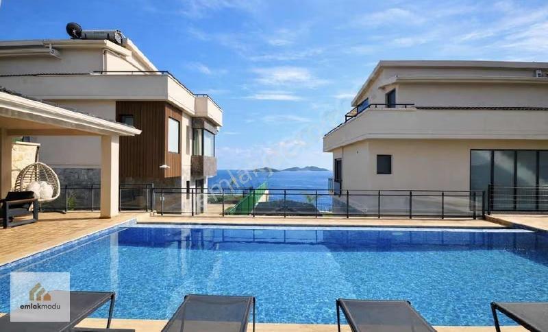 Kalkanın Zirvesinde! Full Deniz Manzarası, Ultra Lüks Villa - Görsel 16
