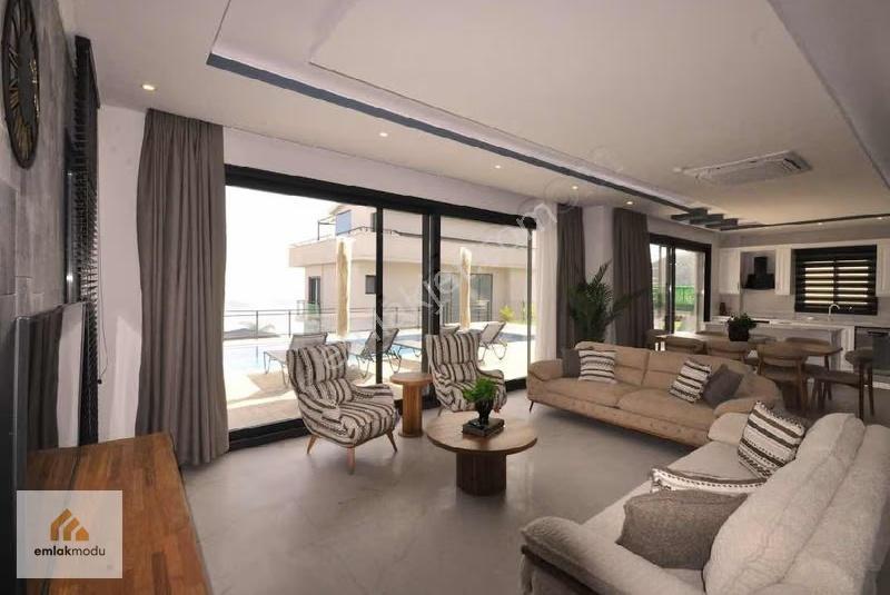 Kalkanın Zirvesinde! Full Deniz Manzarası, Ultra Lüks Villa - Görsel 8