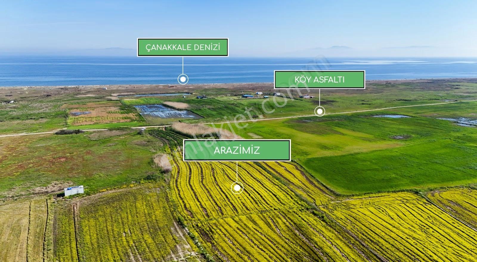 Çanakkale Biga Güvemalan'da Denize Yakın 6.000 M² Arazi - Görsel 25