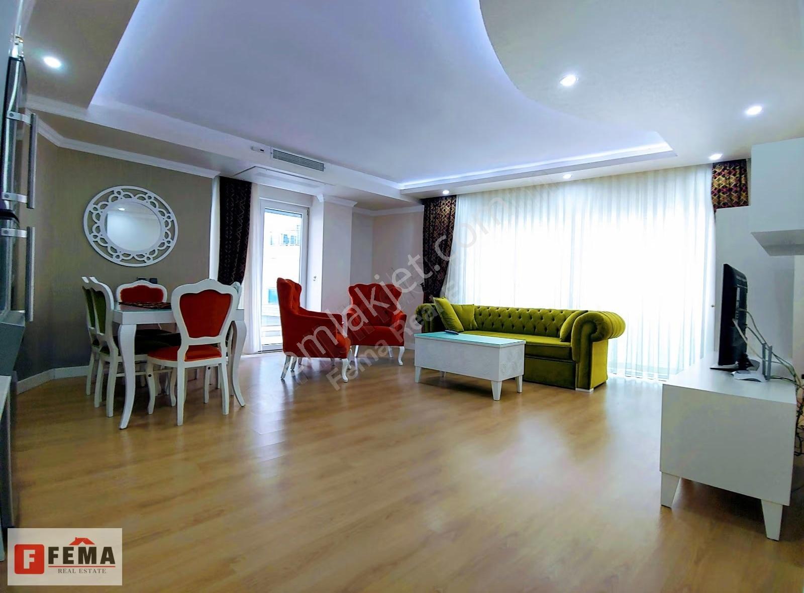 Lüks Sitede | Full Eşyalı | 2+1 Kiralık Daire | Fema - Görsel 32