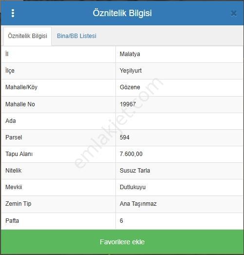 Malatya Yeşilyurt Gözene Dutlukuyu'da 39.500m2 Satılık Arsa - Görsel 5