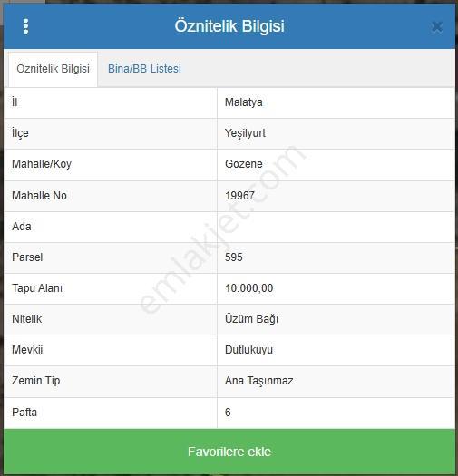 Malatya Yeşilyurt Gözene Dutlukuyu'da 39.500m2 Satılık Arsa - Görsel 20