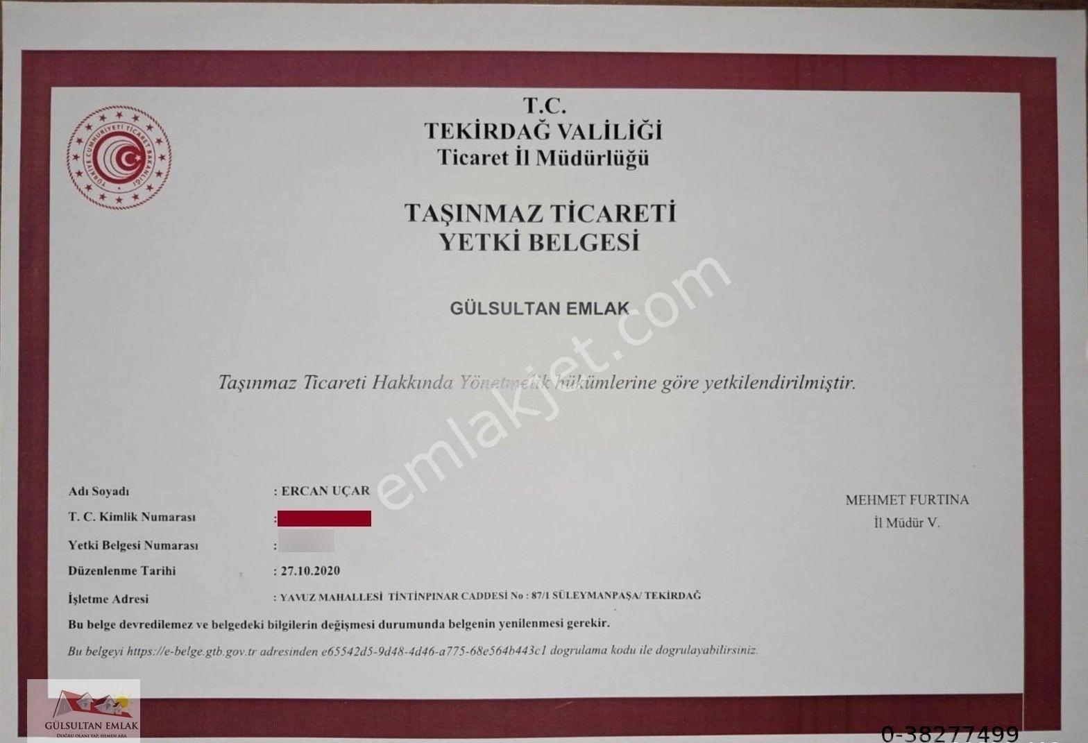 Gülsultan Emlak ' Tan Tekirdağ Süleymanpaşa Atatürk Mah. Satılık Lüks 2+1 Daire - Görsel 9
