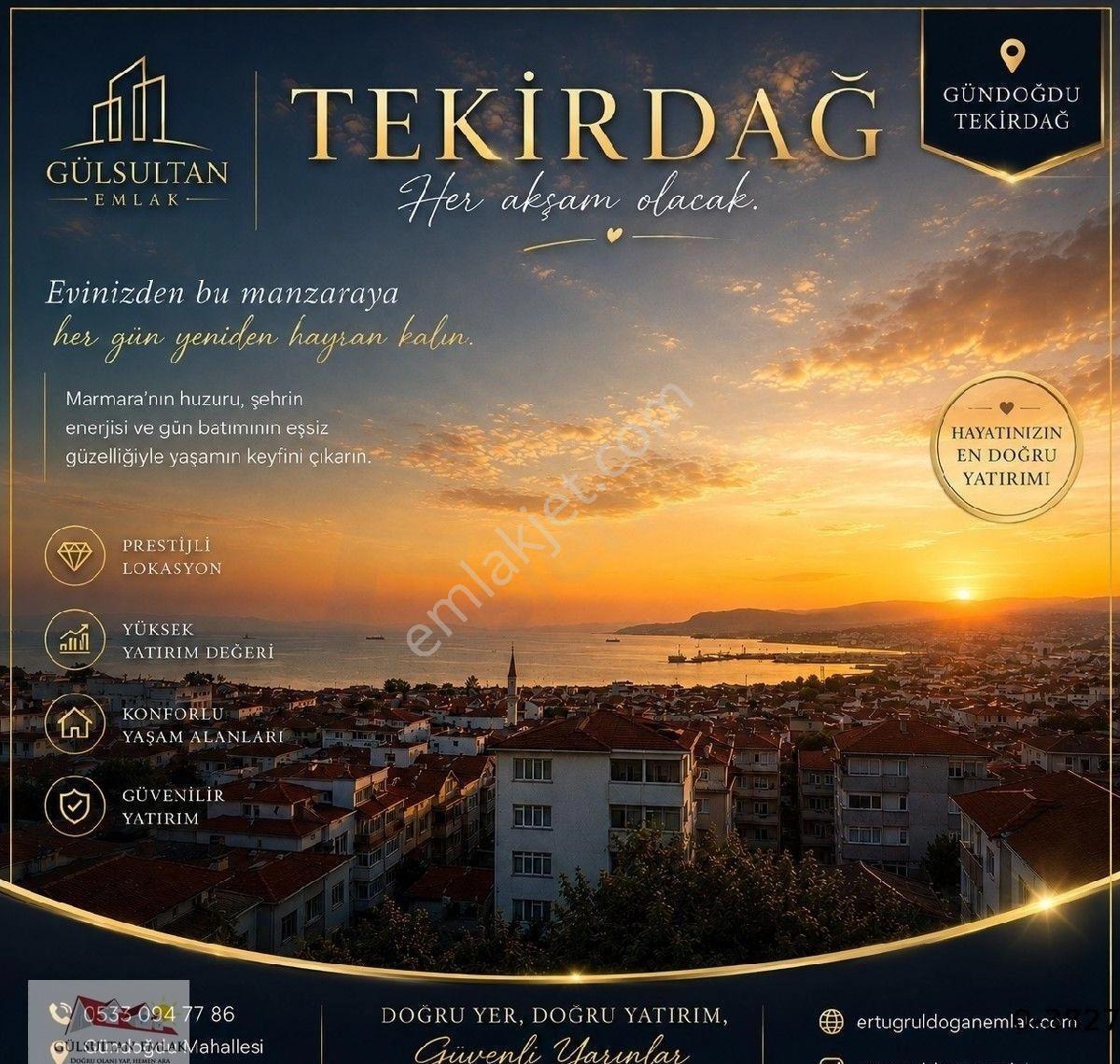 Gülsultan Emlak ' Tan Tekirdağ S.paşa Çiftlikönü Mah. Satılık Teraslı 3+1 Dubleks Daire - Görsel 5