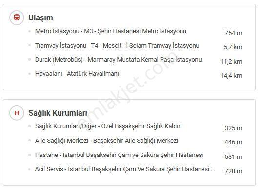Başakşehir 2.etapta Güncel 2+1 Yüksek Giriş Kiralık Daire - Görsel 3