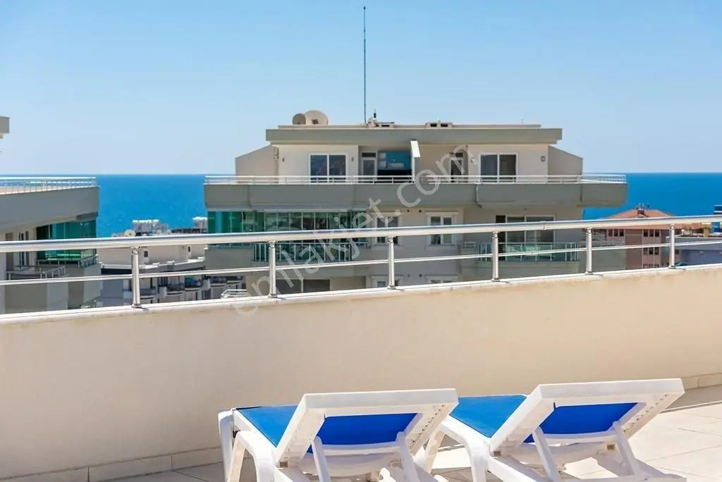Alanya Tosmur'da Deniz Manzaralı İkamete Uygun 4+1 Dubleks Penthouse - Görsel 4