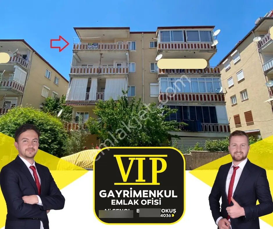 Vıp Gayrimenkul'den 3+1 Manzaralı Ve Bakımlı 145 M² Daire