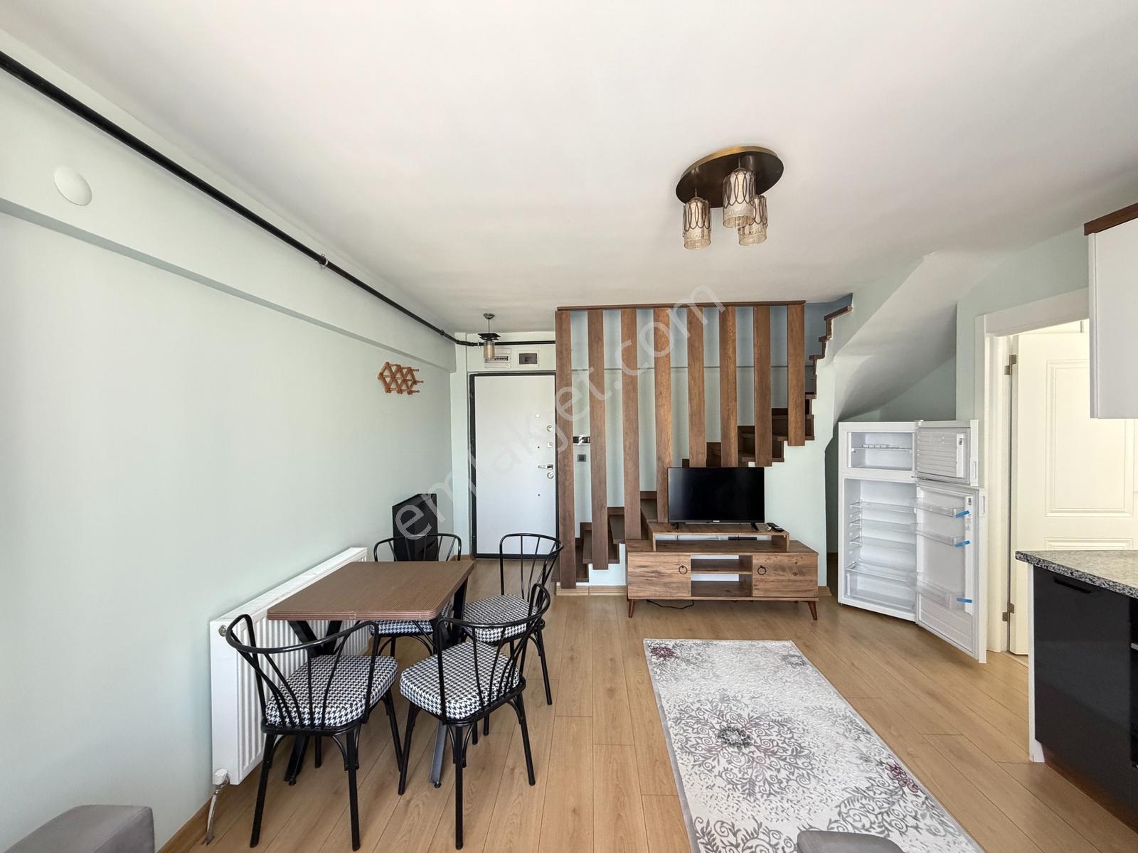 İncek'te Bulvara Sıfır Lüx Eşyalı Loft Kiralık 2+1 - Görsel 13