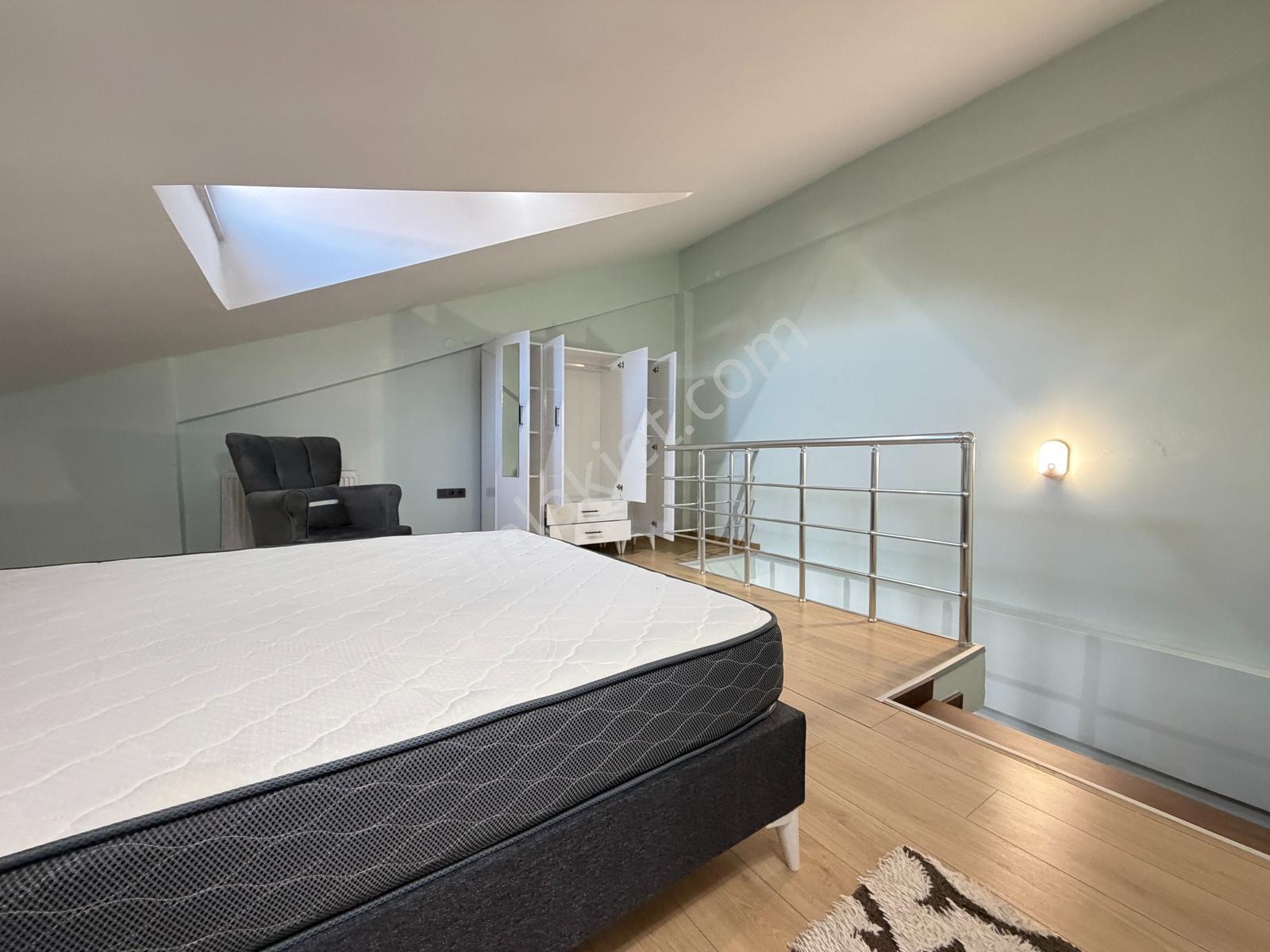 İncek'te Bulvara Sıfır Lüx Eşyalı Loft Kiralık 2+1 - Görsel 23