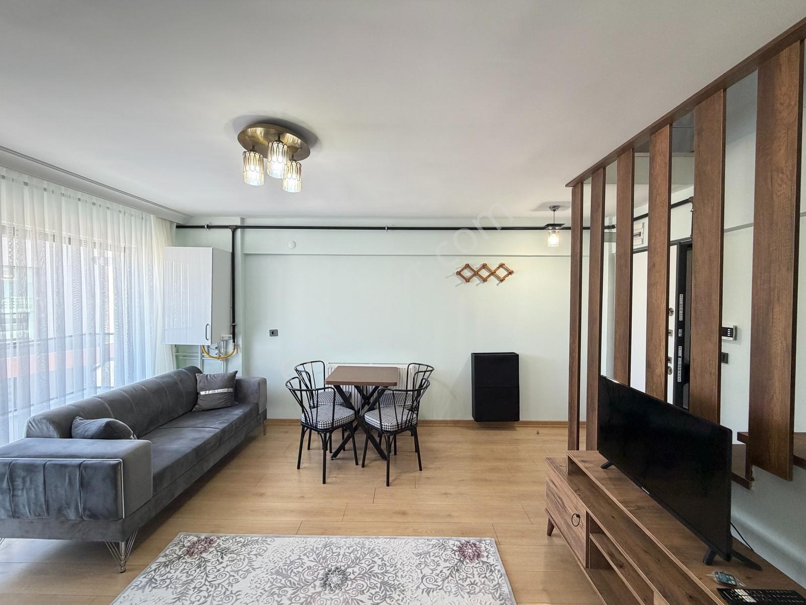 İncek'te Bulvara Sıfır Lüx Eşyalı Loft Kiralık 2+1 - Görsel 17