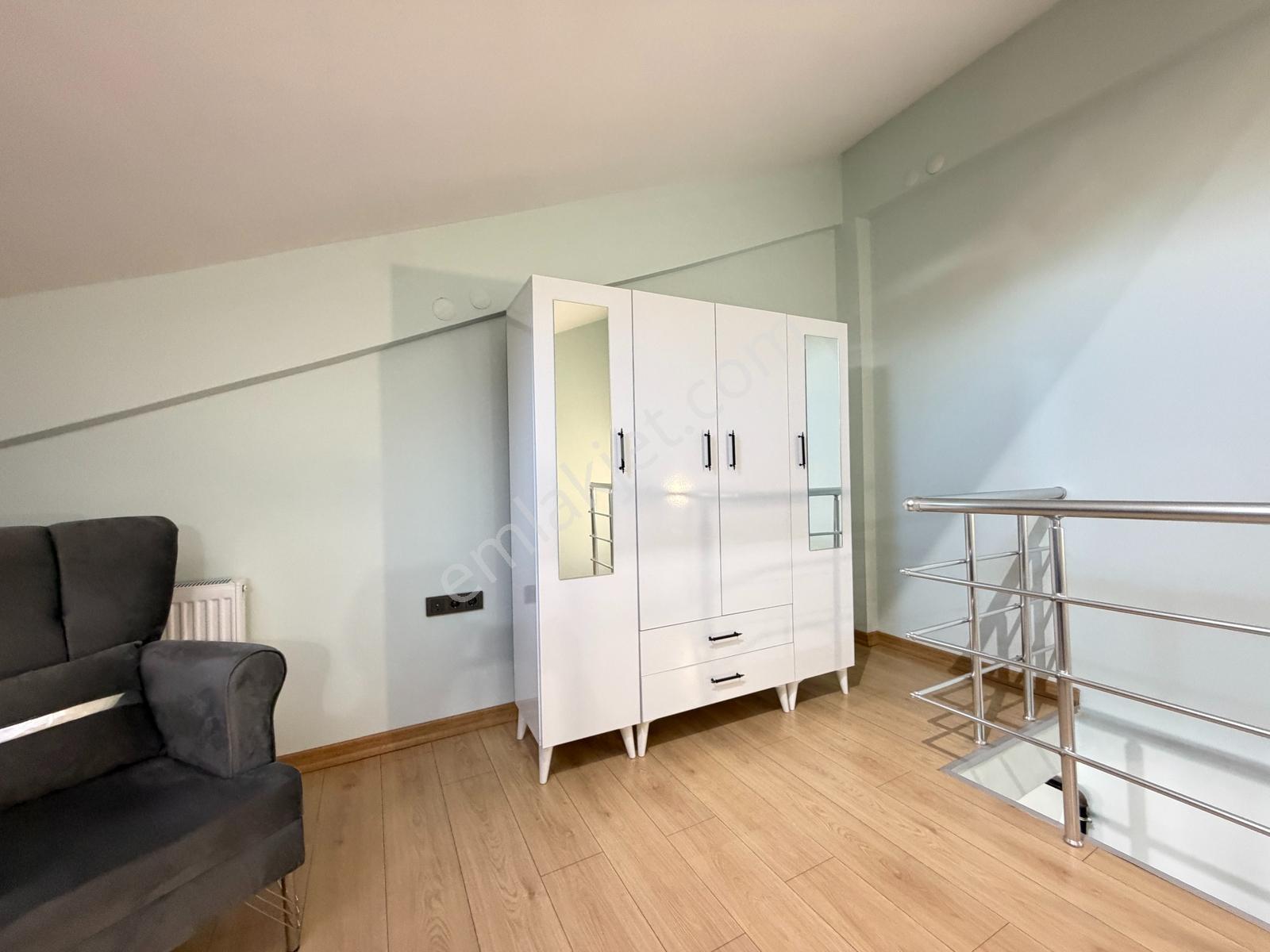İncek'te Bulvara Sıfır Lüx Eşyalı Loft Kiralık 2+1 - Görsel 11